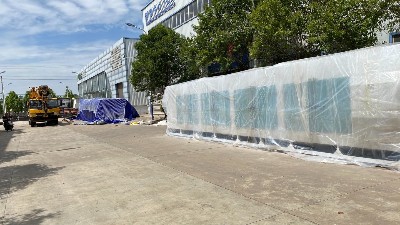 5月22號(hào)，由華豫萬(wàn)通設(shè)計(jì)承建的委內(nèi)瑞拉玉米預(yù)煮熟粉生產(chǎn)線發(fā)貨。